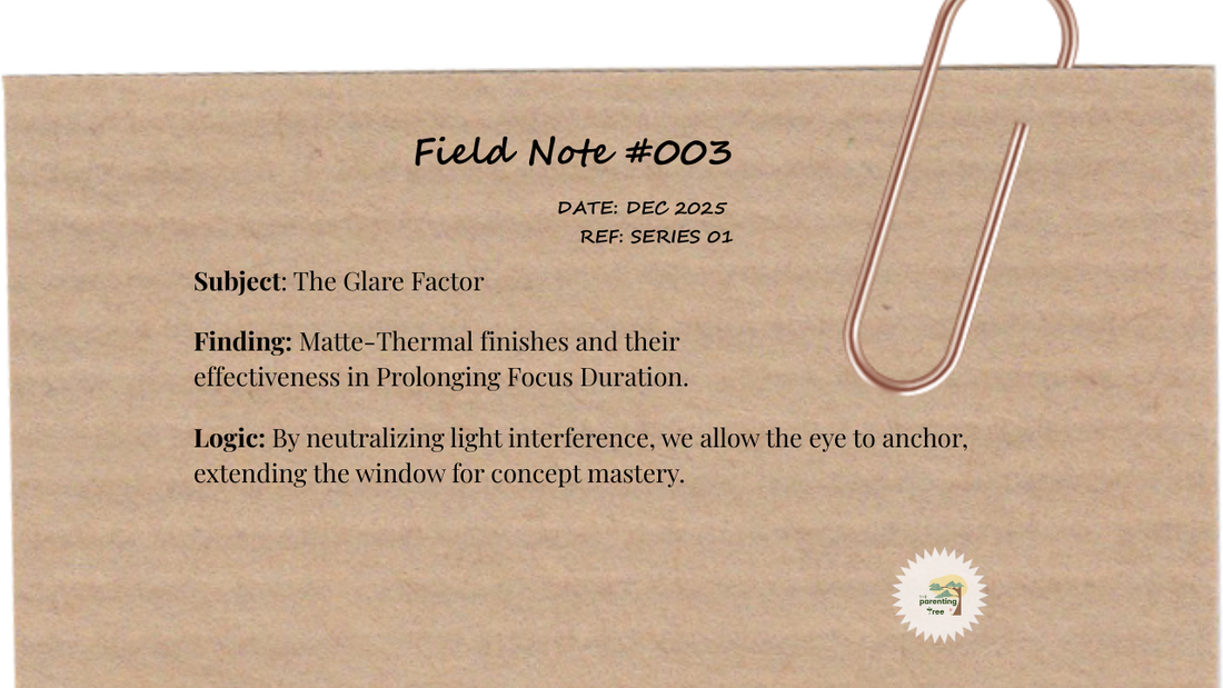 [Field Note #003] Material Specification