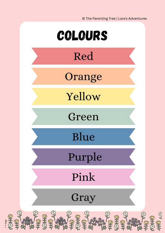 [Complimentary] Colours Poster