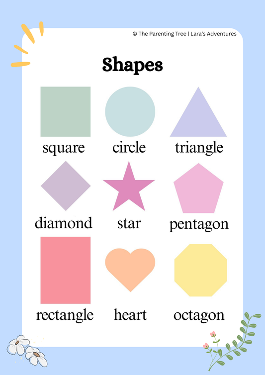 [Complimentary] Shapes Poster